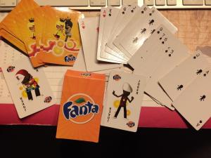 Play cards Fanta