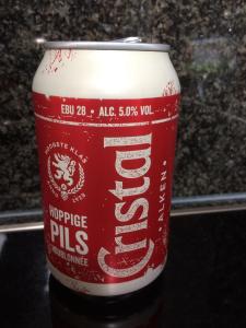 New can CRISTAL BEER 2017